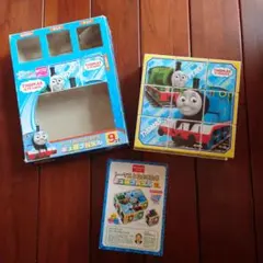 きかんしゃトーマス 9キューブパズル 箱・説明書付き 知育玩具のサムネイル