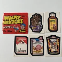 Wacky Packages ステッカー 5枚セット