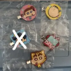 クレヨンしんちゃん　ガチャガチャ　前髪クリップ　まとめ売り