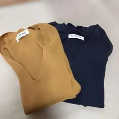 セット販売　Ray BEAMS Vネックニットセーター 2色セット