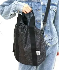 今期 ドリフター Drifter トート ショルダーバッグ レオパード