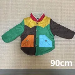 BEAMS mini ビームスミニ　90cm アウター　ダウン　裏ボア　カラフル