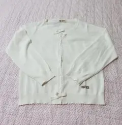 【お値下げ】ピンクハウス❤️カーディガン ホワイトのサムネイル