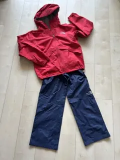 【新品】THE NORTH FACE ノースフェイス　レインスーツ 140