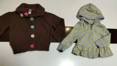 女の子　baby gap カーディガン　ボレロ　　まとめ売り　90 95 cm