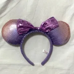 ディズニー カチューシャ スパンコール