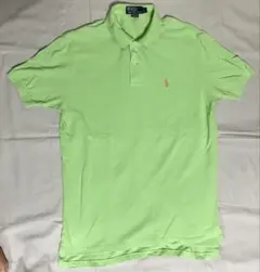 Polo by Ralph Lauren 黄緑ポロシャツLポロバイラルフローレン