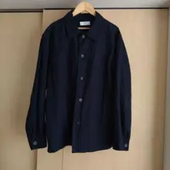 【期間限定出品】ユニクロ　ネイビー ボタンシャツ