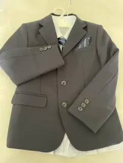 フォーマルスーツ 125cm ネイビー