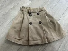 petit main ベージュ スカート 80