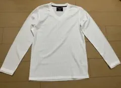 Confirm ホワイト Vネック セーター L