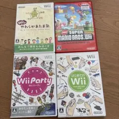 Wiiソフト4本セット