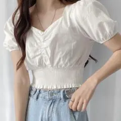 SONYUNARA バンディングショートブラウスのサムネイル