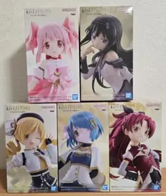 魔法少女まどか☆マギカ フィギュア 5種セット まとめ売りのサムネイル