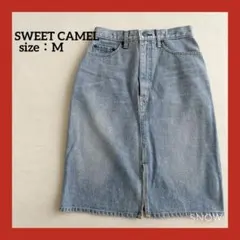 SWEET CAMEL（スウィートキャメル）　デニムスカート　Mのサムネイル