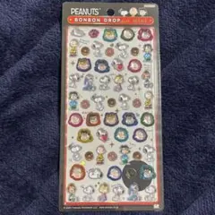 ボンボンドロップシール　ミニ　スヌーピー&フレンズ