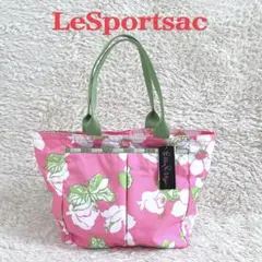 [タグ付]LeSportsac レスポートサック ショルダー　ピンク 花柄 総柄のサムネイル