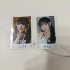 イコラブ ミニフォトカード 音嶋莉沙 まとめ売り - メルカリ