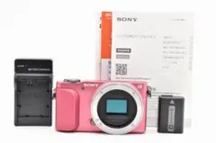 美品 ソニー NEX-3N ミラーレスデジタルカメラボディ ピンク Sonyのサムネイル