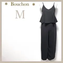 ＊Bouchon＊ブション フリル オールインワン サロペット パンツ フリルのサムネイル
