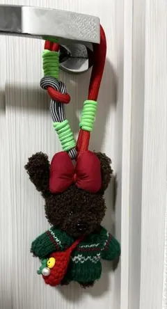 HAPPY PEACH クマ チャームストラップ