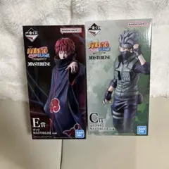 一番くじ NARUTO C賞 カカシ E賞 サソリ フィギュア 2点 新品未開封