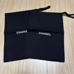 CHANEL シャネル ロゴ入り 巾着袋 保存袋 布袋 収納袋 - メルカリ