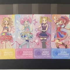 チケットライクコレクション アイカツ！ みくる まどか のの セイラ