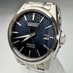 SEIKO Presage 自動巻き時計 ダークブルー 藍鉄色 美品 - メルカリ