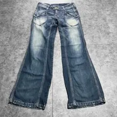 archive gimmick denim pants grunge y2k - メルカリ
