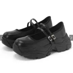 GRL 厚底ダブルストラップシューズ［Ci525］