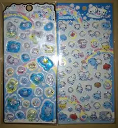 ぷくぷくあわわちゃん エポキシステッカー メロウアクアリウム