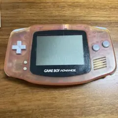 ゲームボーイアドバンス クリアオレンジ 本体　箱説明書付き