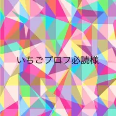 いちごプロフ必読様専用
