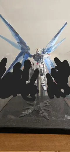 ガンプラジャンク　ガンプラ一番くじ　フリーダムガンダム　ソリッドクリア