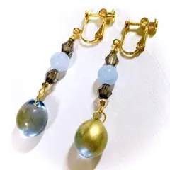 ハンドメイド イヤリング【15】