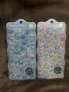 【正規品】クーリア　ボンボンドロップシール ばるーん そらねこ　ちゅるきら