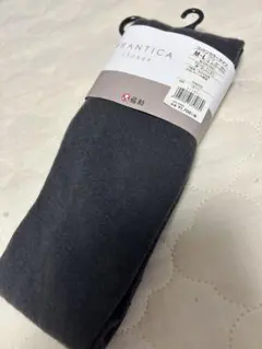 FRANTICA closet コットンカラータイツ ナイトグレー