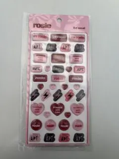 rosie 3Dシール BLACKPINK ロゼ　3Dシール　POPUP