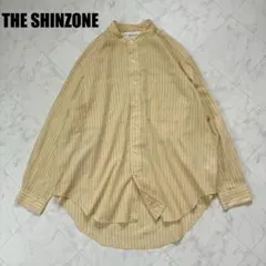chez vidalenc シェヴィダレンク ストライプ プルオーバーシャツ chez vidalenc シェヴィダレンク ストライプ プルオーバーシャツ
