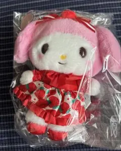 サンリオ マスコットホルダー（いちご新聞50周年） マイメロディ