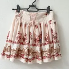 No.459] LIZLISA*ブーケシフォンモスピンクスカート - メルカリ