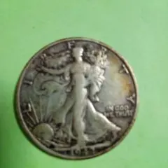 【年号揃え/1945年】ウォーキングリバティ銀貨 6枚セット 楽天市場】【銀貨】 ウォーキング・リバティ 1/2ドル(50セント