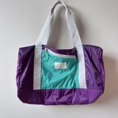 【美品】GREGORY ナイロン ボストンバッグ パープル×ブルーグリーンのサムネイル