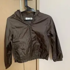 a.v.v フード付きブラウンジャケット 120