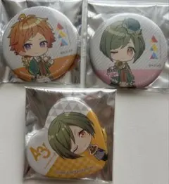 A3! エースリー アニカフェ 缶バッジ 天馬 幸 3点セット 新品　未使用