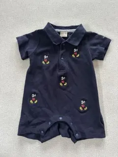 petit main ミッキーポロシャツ　ロンパース　70