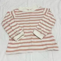 ELFINDOLL ピンクストライプ Tシャツ 90