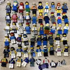 ま*ゆ様 【ジャンク】レゴ　ミニフィグ　パーツ　まとめ　50体分　＋α