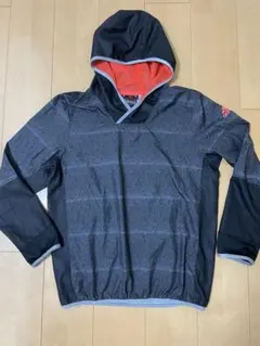 adidas ウインドブレーカー　160 フード付き　黒